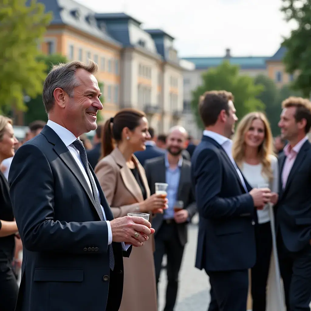 Berater diskutieren Strategien zur Unternehmensoptimierung
